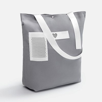 Шопер-конструктор Taga с белыми элементами (Белый)