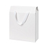 Подарочная коробка-пакет универсальная большая, белая - Фото 1
