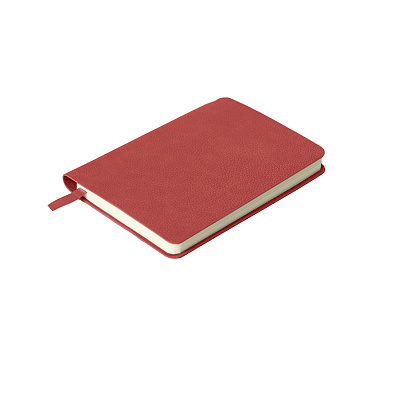Ежедневник недатированный SALLY, A6 , кремовый блок (Красный)