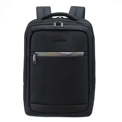 Рюкзак TORBER VOYAGE с отделением для ноутбука 17'' , полиэстер 900D, 31х17х44 см, 18 л (Черный)