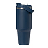 Термокружка вакуумная Монтана (Montana), синяя - Фото 2