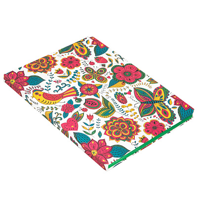 Записная книжка в клетку 15.5x21 Полянка R1-2442644 (Мультиколор .)