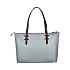 Сумка VICTORINOX Victoria Deluxe Business Tote, серо-синяя, нейлон/кожа, 47x15x31 см, 16 л - Фото 1