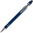 Ручка шариковая Pointer Soft Touch со стилусом, темно-синяя - Фото 3