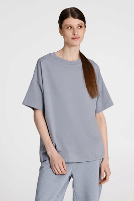 Футболка унисекс оверсайз T3, серая (Серый)