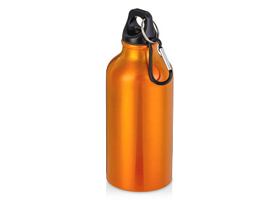 Бутылка Hip S с карабином, 400 мл (Оранжевый)