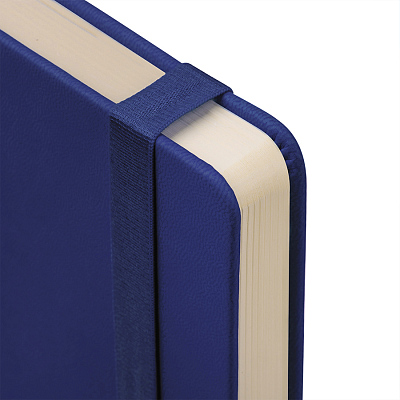 Ежедневник недатированный HAMILTON, A5, темно-синий, кремовый блок