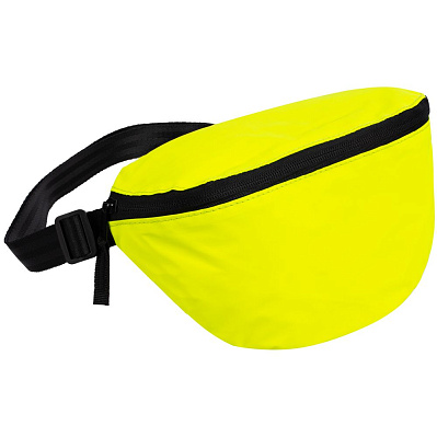 Поясная сумка Manifest Color из светоотражающей ткани, неон-желтая (Желтый)