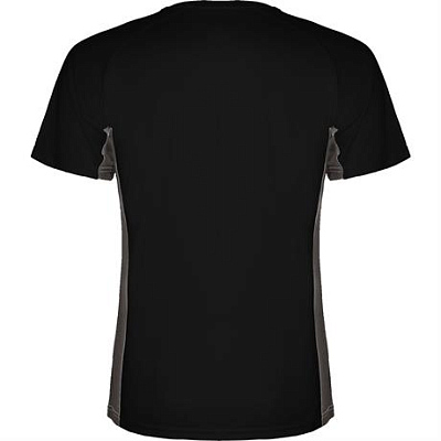 Спортивная футболка SHANGHAI мужская, ЧЕРНЫЙ/ТЕМНЫЙ ГРАФИТ 2XL