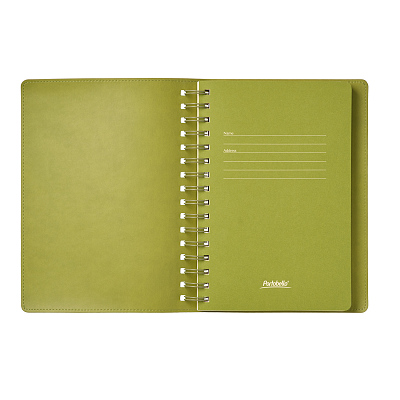 Ежедневник Виста (Vista) недатированный, зеленый/салатовый