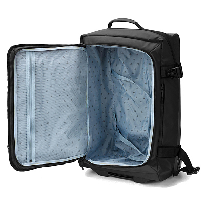 Сумка на колесах TORBER Mobi, чёрный, полиэстер 900D с PU покрытием, 60 х 38 х 25,5 см, 57 л