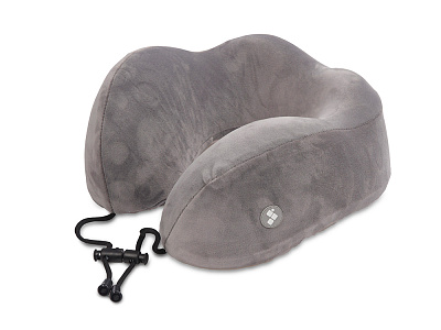 Подушка для путешествий с эффектом памяти Bluewinder (Серый)