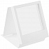 Рамка Transparent с шубером, белая - Фото 6