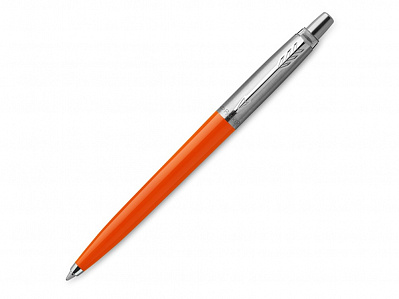 Ручка шариковая Parker Jotter Originals (Серебристый, оранжевый)