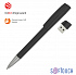 Ручка с флеш-картой USB 16GB «TURNUSsofttouch M», черный - Фото 1
