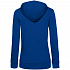 Толстовка на молнии с капюшоном женская BNC Inspire (Organic), ярко-синяя - Фото 2