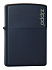 Зажигалка ZIPPO Classic с покрытием Navy Matte, латунь/сталь, синяя, матовая, 38x13x57 мм - Фото 1