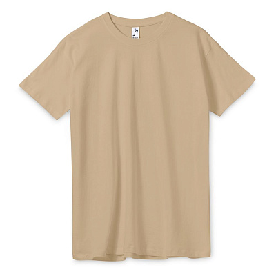 Футболка унисекс Regent 150, ярко-синяя (royal) (Песочный)