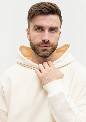 Худи унисекс STAN оверсайз футер без начёса 350, 66