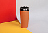 Термостакан "Европа" 500 мл, покрытие soft touch, оранжевый - Фото 2