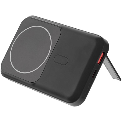 Магнитный беспроводной аккумулятор Top Force, 10 000 мАч, черный (Чёрный)