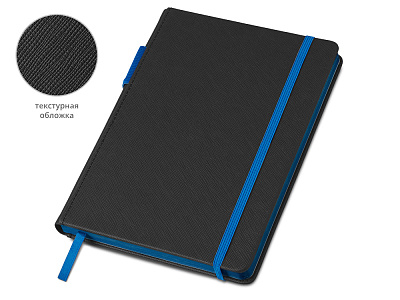 Бизнес блокнот А5 Босси Джуниор (Черный/синий)