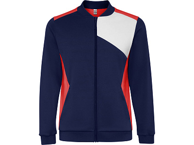 Спортивная куртка Leros, унисекс (Красный/синий нэйви)
