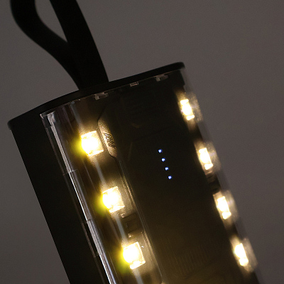 Внешний аккумулятор Courage, 5000 Mah, черный