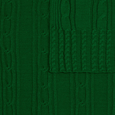 Плед Remitti, глубокий зеленый