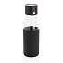 Стеклянная бутылка для воды Ukiyo с силиконовым держателем, 600 мл - Фото 1