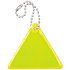 Светоотражатель Spare Care, треугольник, желтый неон - Фото 1