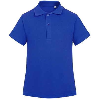 Рубашка поло детская Virma Kids, ярко-синяя (Синий)