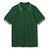 Рубашка поло Virma Stripes, зеленая - Фото 1