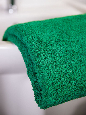 Полотенце Odelle, большое, зеленое