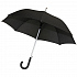 Зонт-трость Alu AC, черный - Фото 1