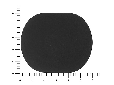 Патч Овал, soft-touch