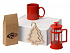 Подарочный набор с чаем, кружкой и френч-прессом Чаепитие - Фото 1