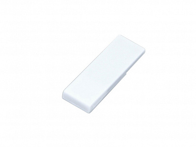 USB 2.0- флешка промо на 8 Гб в виде скрепки (Белый)