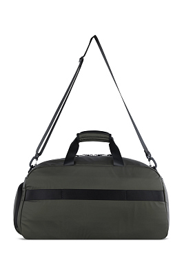 Сумка спортивная BUGATTI Blanc, оливковая, тарпаулин/полиэстер, 52х26х27,5 см