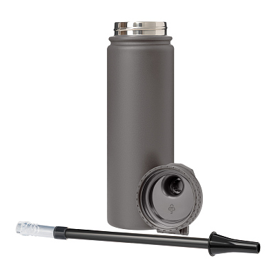 Термобутылка вакуумная герметичная Savona, серая