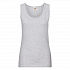 Майка женская "Lady-Fit Valueweight Vest", серо-лиловый,XS,97% хлопок,3%полиэстер, 165 г/м2 - Фото 1