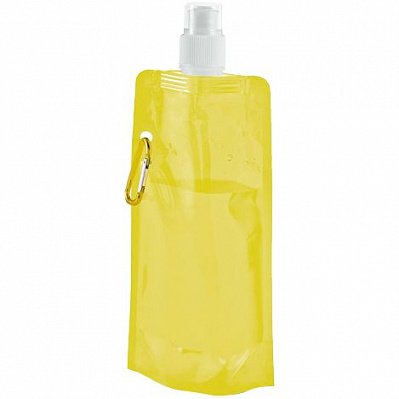 Складная бутылка HandHeld, желтая (Желтый)