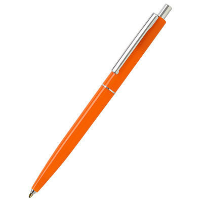 Ручка пластиковая Dot, оранжевая (Оранжевый)