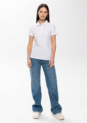 Рубашка поло женская STAN хлопок/полиэстер 185, 04WL