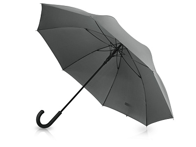Зонт-трость Lunker с большим куполом (d120 см) (Серый)