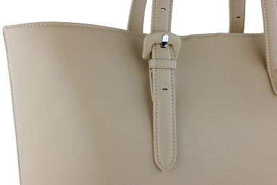 Бизнес-шоппер женский наплечный BUGATTI Luna, бежевый, полиуретан, 47 х 18 х 34 см