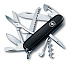 Нож перочинный VICTORINOX Huntsman, 91 мм, 15 функций, чёрный - Фото 1