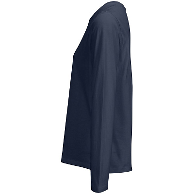 Футболка с длинным рукавом женская Monarch Women, темно-синяя (navy)