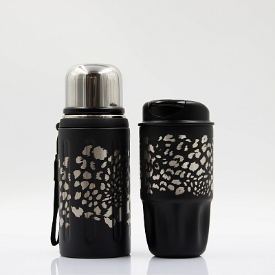 Термостакан Groove (черный)