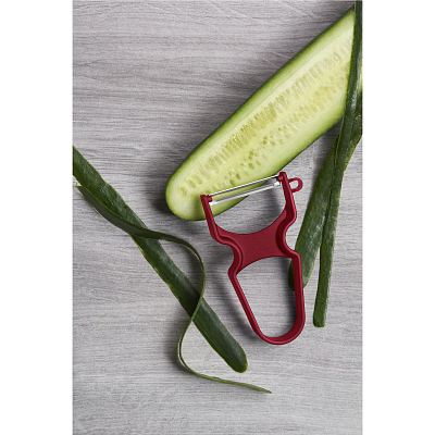 Овощечистка VICTORINOX RAPID, поворотное лезвие из нержавеющей стали, красная